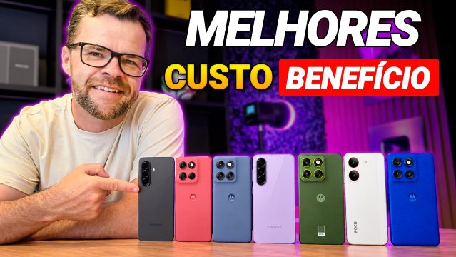 TOP 7 melhores celulares custo benefício em outubro