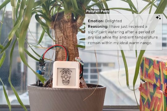 Create a Tamagotchi-like Digital Avatar for Your Houseplants with ESP32