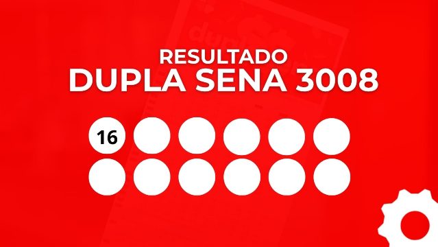 Resultado Dupla Sena 3008: prêmio de R$ 4 milhões no 1º sorteio