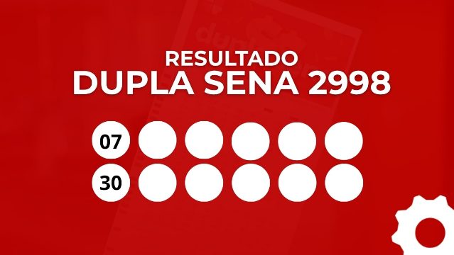 Resultado da Dupla Sena 2998: veja os números desta noite (19)
