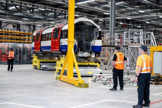 Renovación del Metro de Londres: Introducción de Trenes de Nueva Generación de Siemens