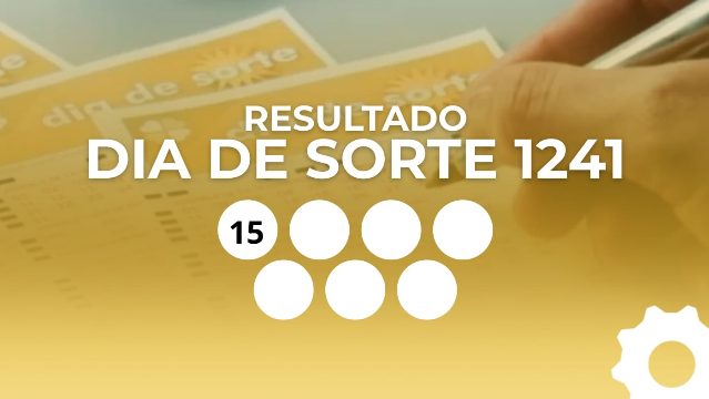 Resultado do Dia de Sorte 1241: veja os números sorteados