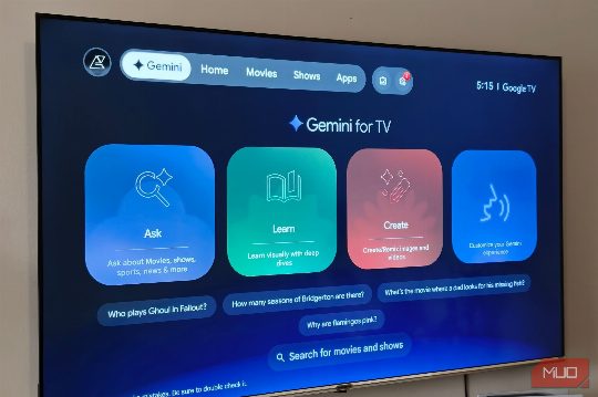 How to Get the Most Out of Google Gemini on Your TV