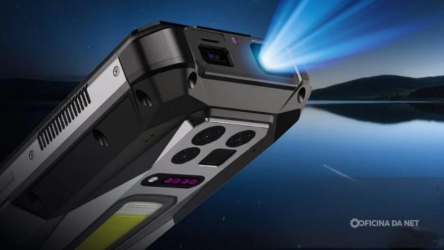 Tank 5 Pro é lançado com câmera térmica, projetor 2K e bateria absurda de 17.600 mAh