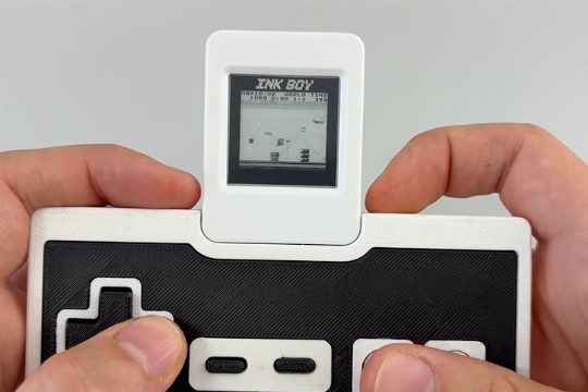 How to Run Game Boy Games on an ESP32 with a Tiny E-Paper Display