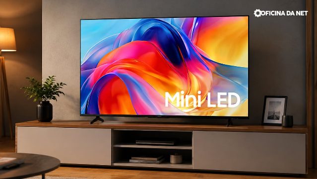 Samsung anuncia novas TVs Mini LED no Brasil em seis tamanhos, de 50 a 100 polegadas