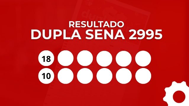 Resultado da Dupla Sena 2995; veja os números dos dois sorteios