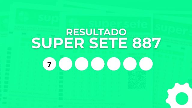 Resultado do Super Sete 887 de R$ 5,6 MILHÕES: confira os números