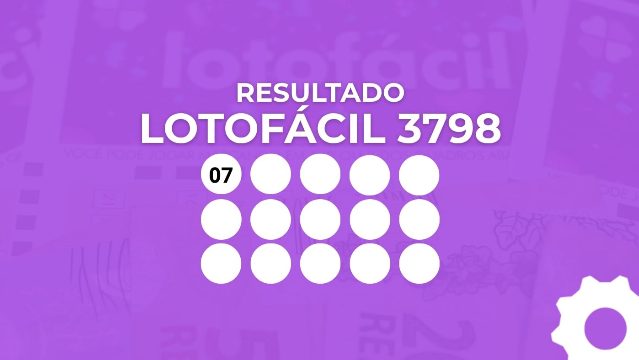 Resultado da Lotofácil 3798 de R$ 2 milhões: confira sua aposta