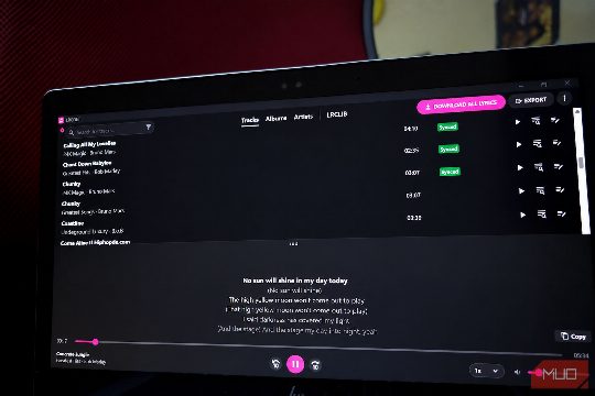 My offline music library finally has Spotify-style lyrics, without Spotify