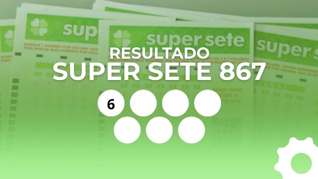 Resultado do Super Sete 867: veja os números de cada coluna