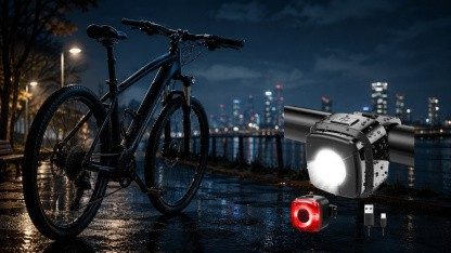 Fahrradleuchten-Set mit StVZO-Zulassung für nur 17,99 Euro