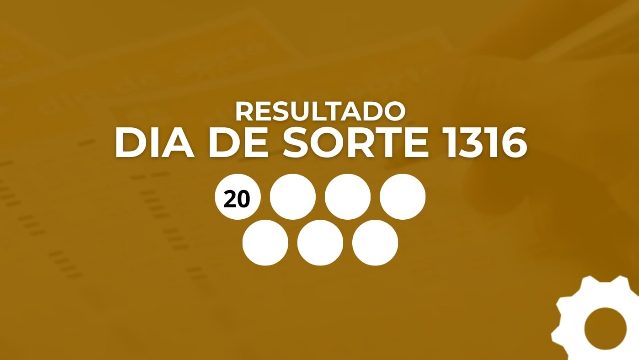 Resultado do Dia de Sorte 1316 de R$ 2,9 milhões: confira sua aposta
