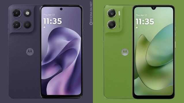 Moto G17 vs Moto G06: qual Motorola barato compensa mais
