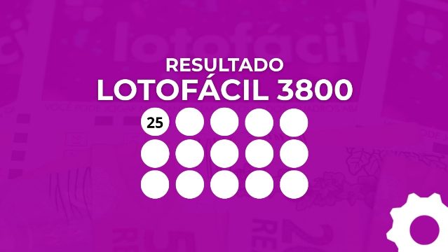 Resultado da Lotofácil 3800 de R$ 6 milhões: confira sua aposta
