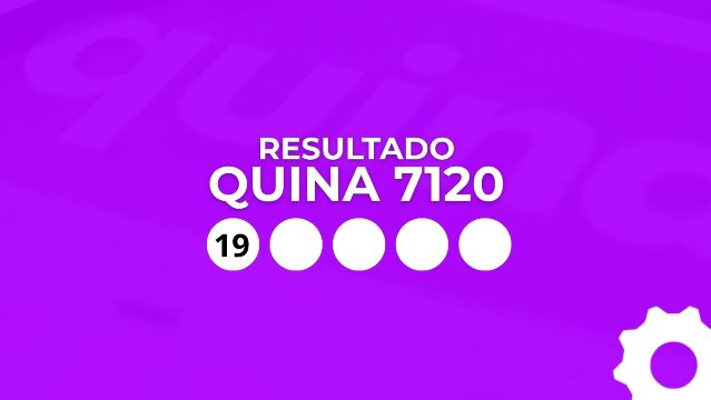 Resultado da Quina 7120: confira os números sorteados nesta quinta (17)
