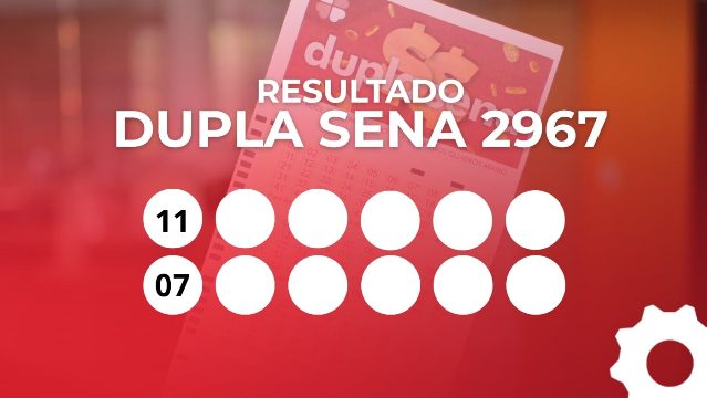 Resultado da Dupla Sena 2967: veja os números que saíram nos dois sorteios