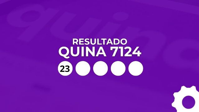 Quina 7124 sorteia R$ 2 milhões hoje; confira o resultado desta terça-feira (22)