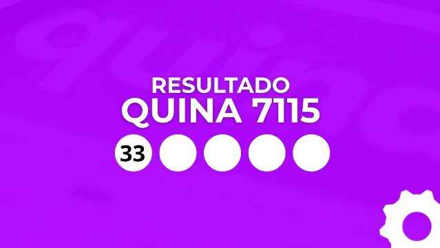 Quina 7115 acumulada em R$ 30 milhões; confira os números sorteados