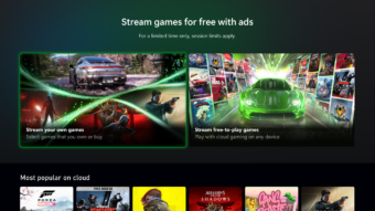 Xbox Cloud Gaming inicia testes de plano gratuito com anúncios