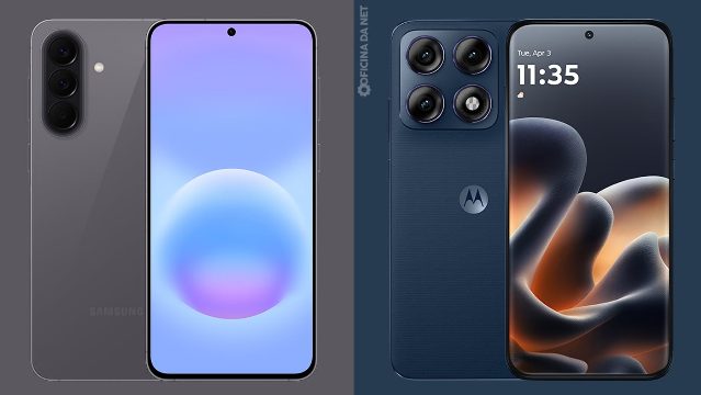 Galaxy A57 vs Motorola Edge 70 Pro: vale pagar mais