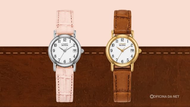 Citizen lança dois relógios elegantes com tecnologia que elimina a troca de bateria