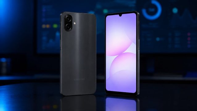Galaxy A08 4G avança rumo ao lançamento após aparecer no Google